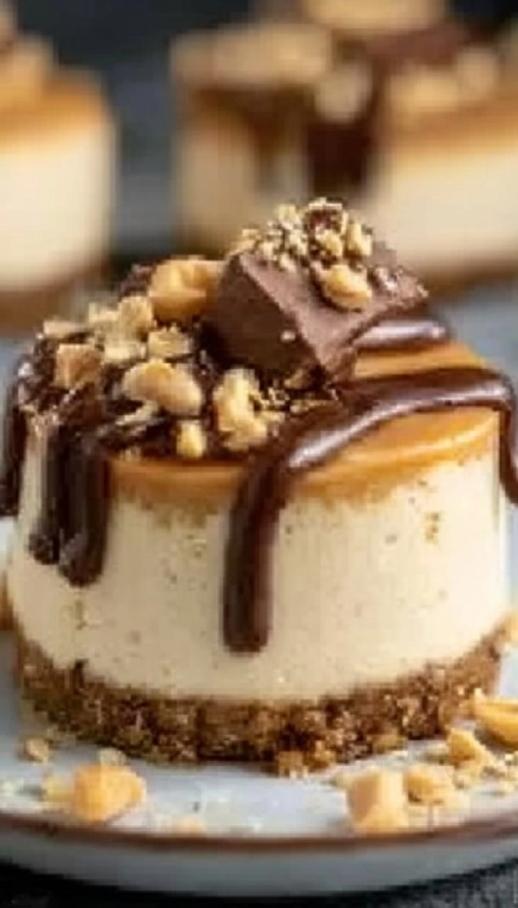 Mini Peanut Butter Cheesecake