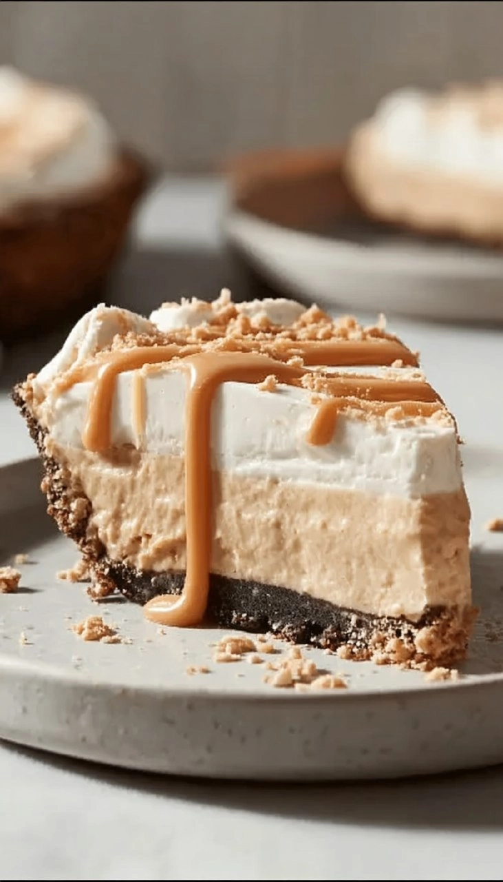 No Bake Peanut Butter Pie