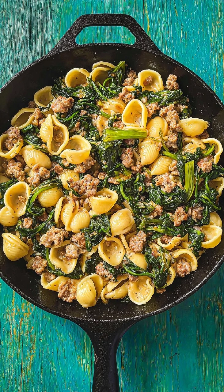 Orecchiette With Sausage And Broccoli Rabe
