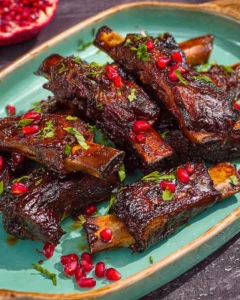Pomegranate-Glazed-Lamb-Ribs-Recipe