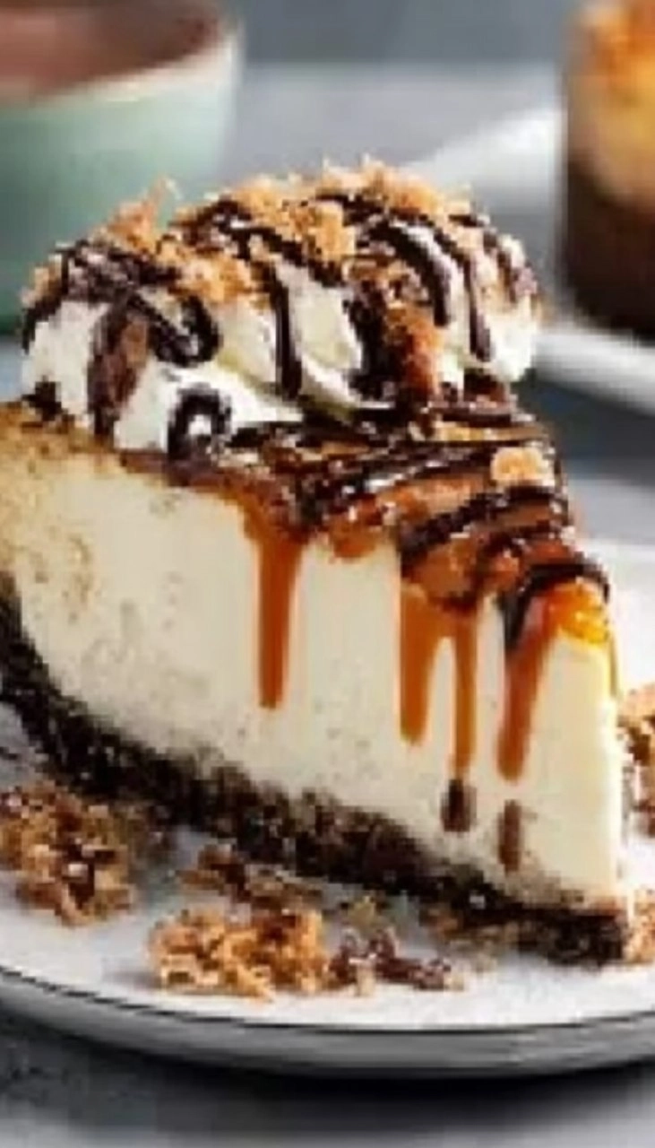 Samoa Cheesecake