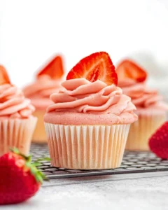 Strawberry-Cupcakes-Recipe