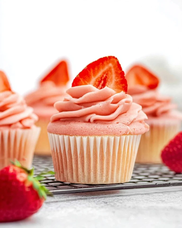 Strawberry-Cupcakes-Recipe