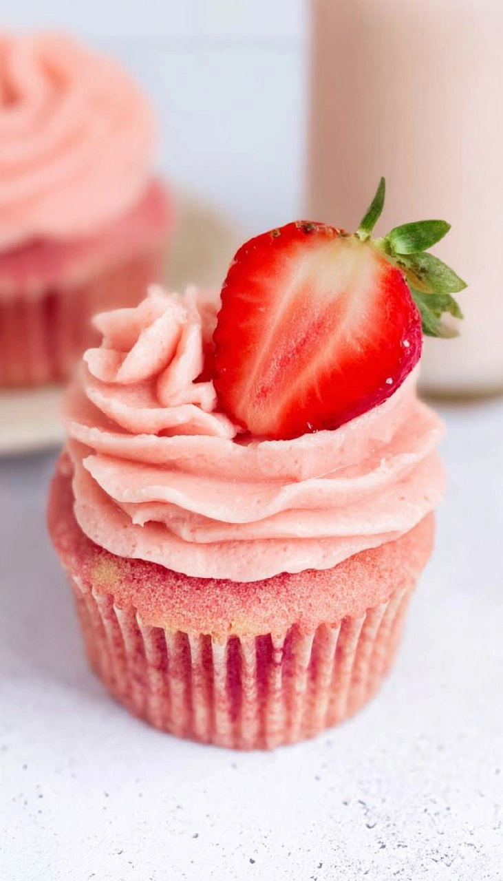 Strawberry Cupcakes