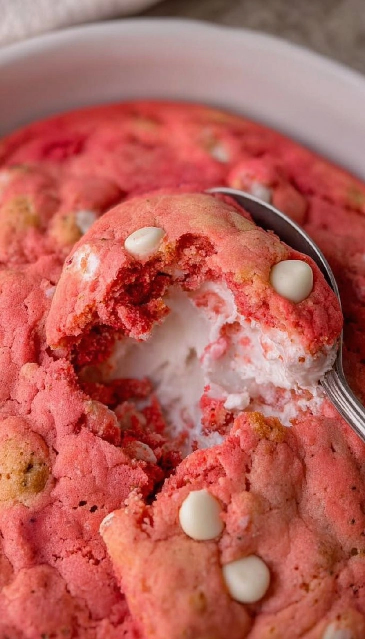 Strawberry Scoopable Cookies 7 Strawberry Scoopable Cookies