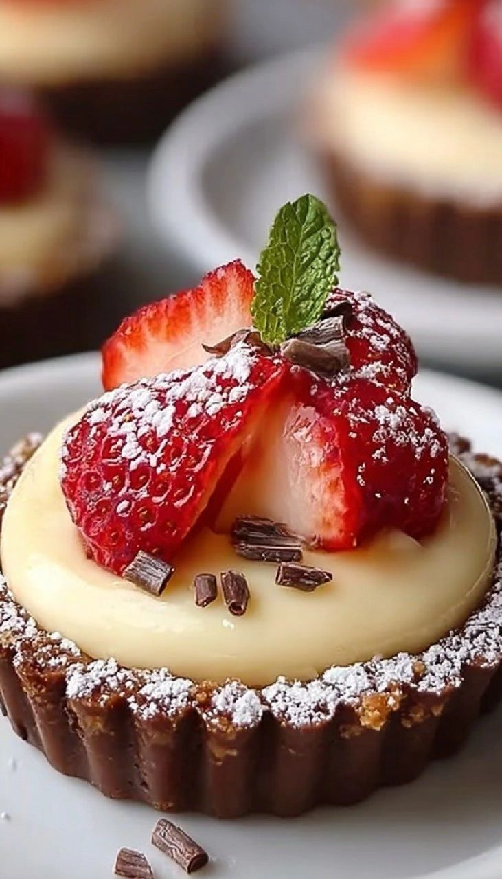 White Chocolate Mousse Tart