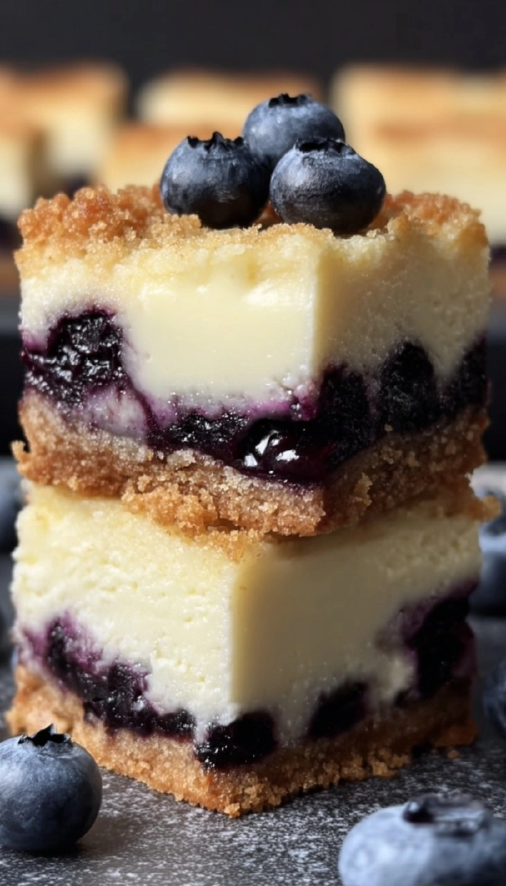 Blueberry Cheesecake Bars
