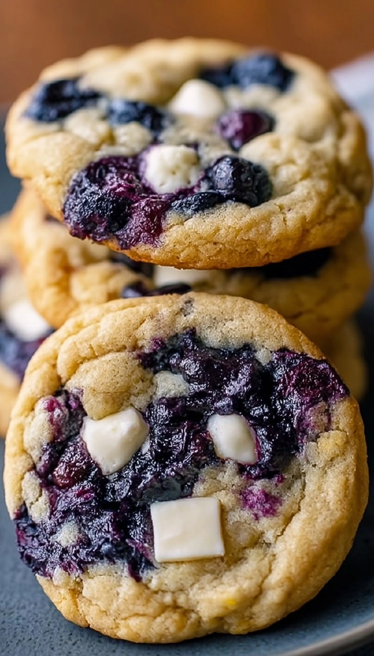 Blueberry Cheesecake Cookies
