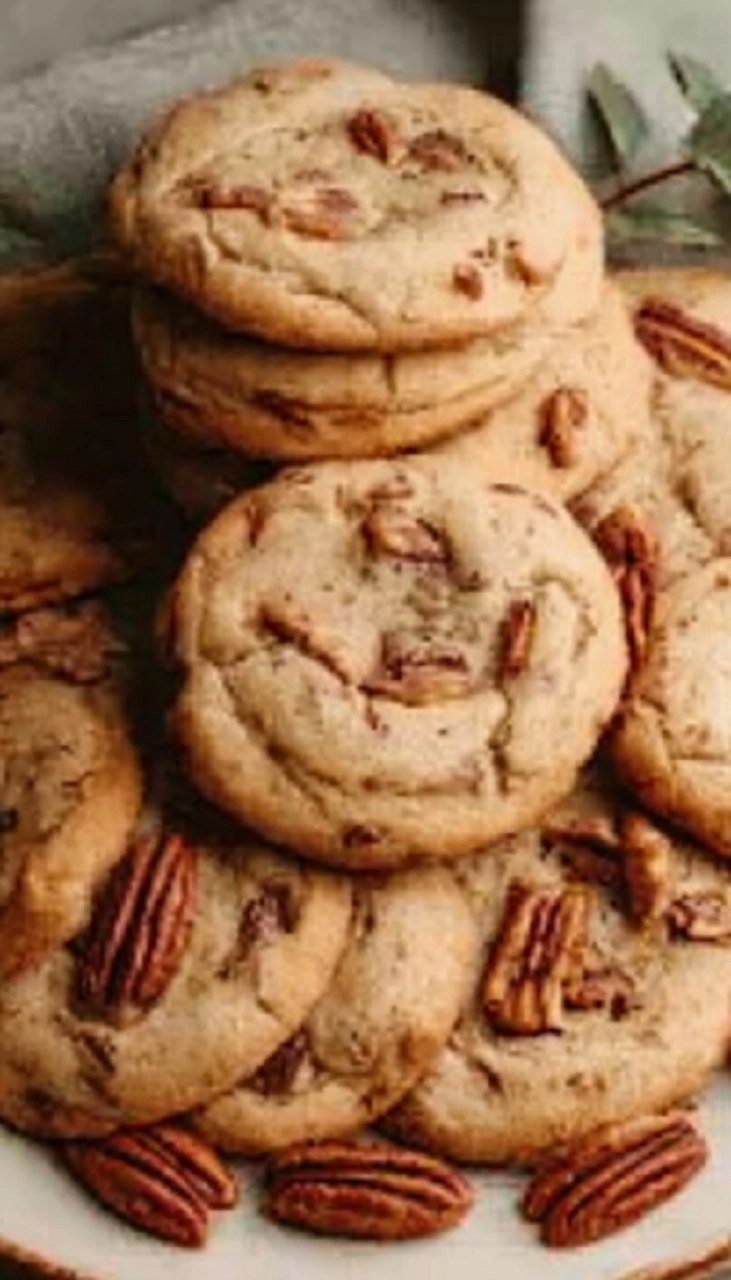 Brown Butter Pecan Cookies