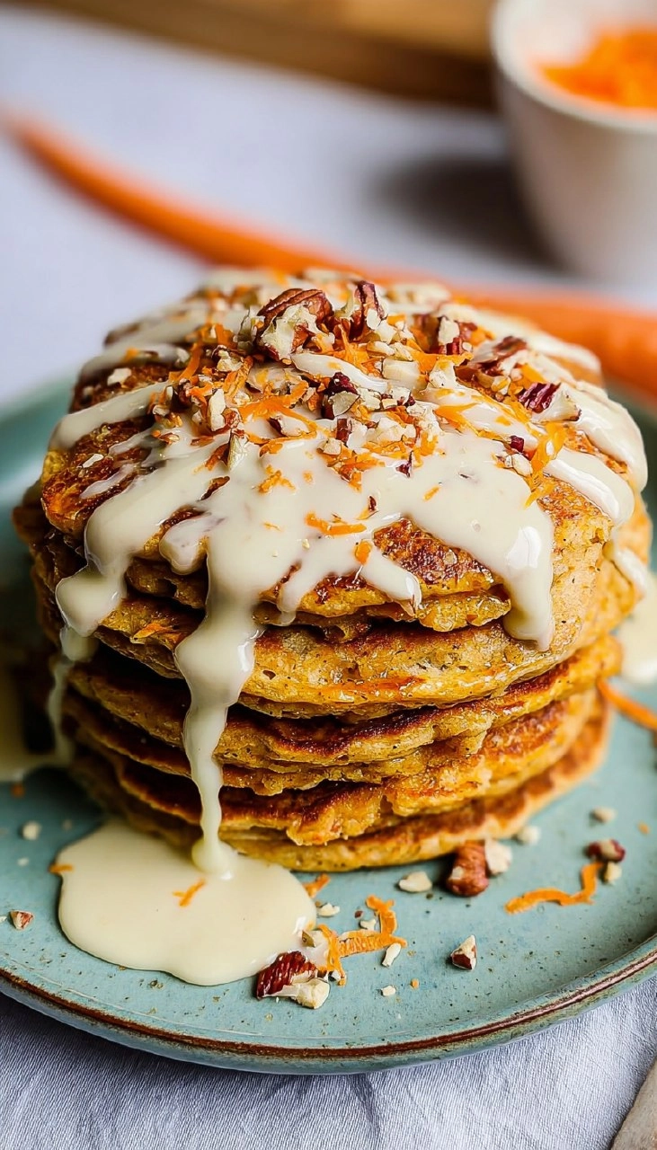 Carrot Cake Pancakes