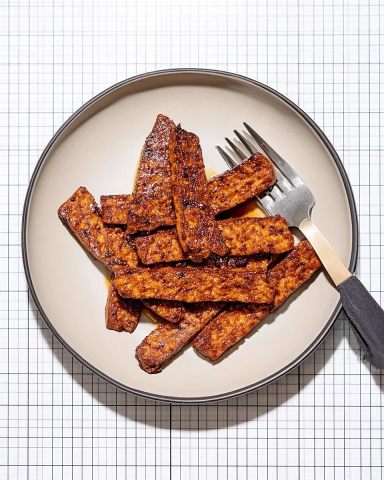 Chewy-Pan-Fried-Tempeh-Bacon-With-Maple-Recipe