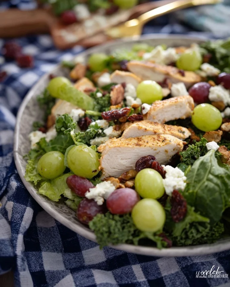 Chicken-And-Grape-Salad-With-Honey-Vinaigrette-Recipe
