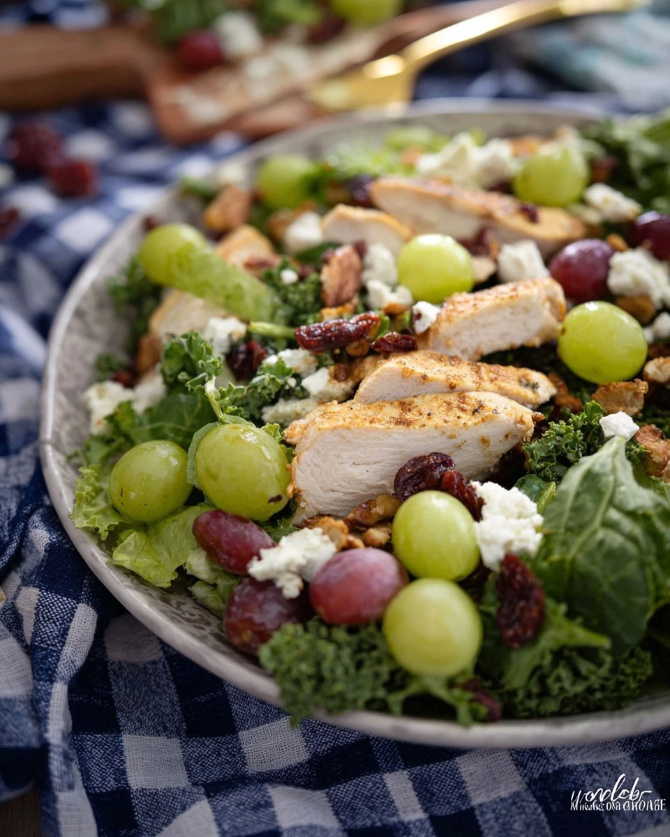 Chicken-And-Grape-Salad-With-Honey-Vinaigrette-Recipe