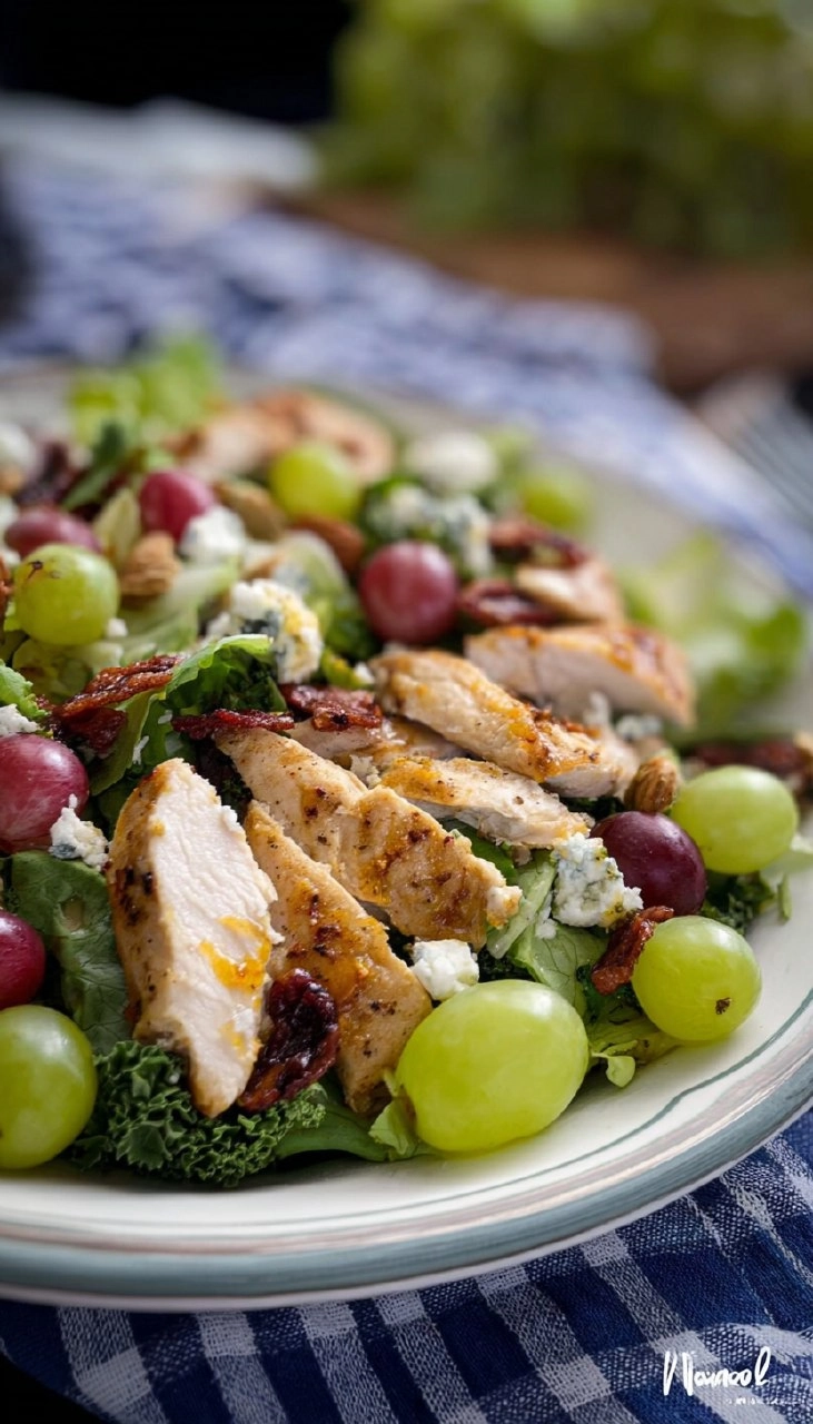 Chicken And Grape Salad With Honey Vinaigrette