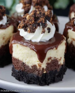 Chocolate-Crunch-Cheesecakes-Recipe