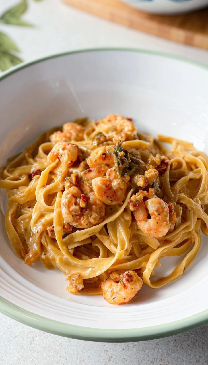 Crawfish Fettuccine 7 Crawfish Fettuccine