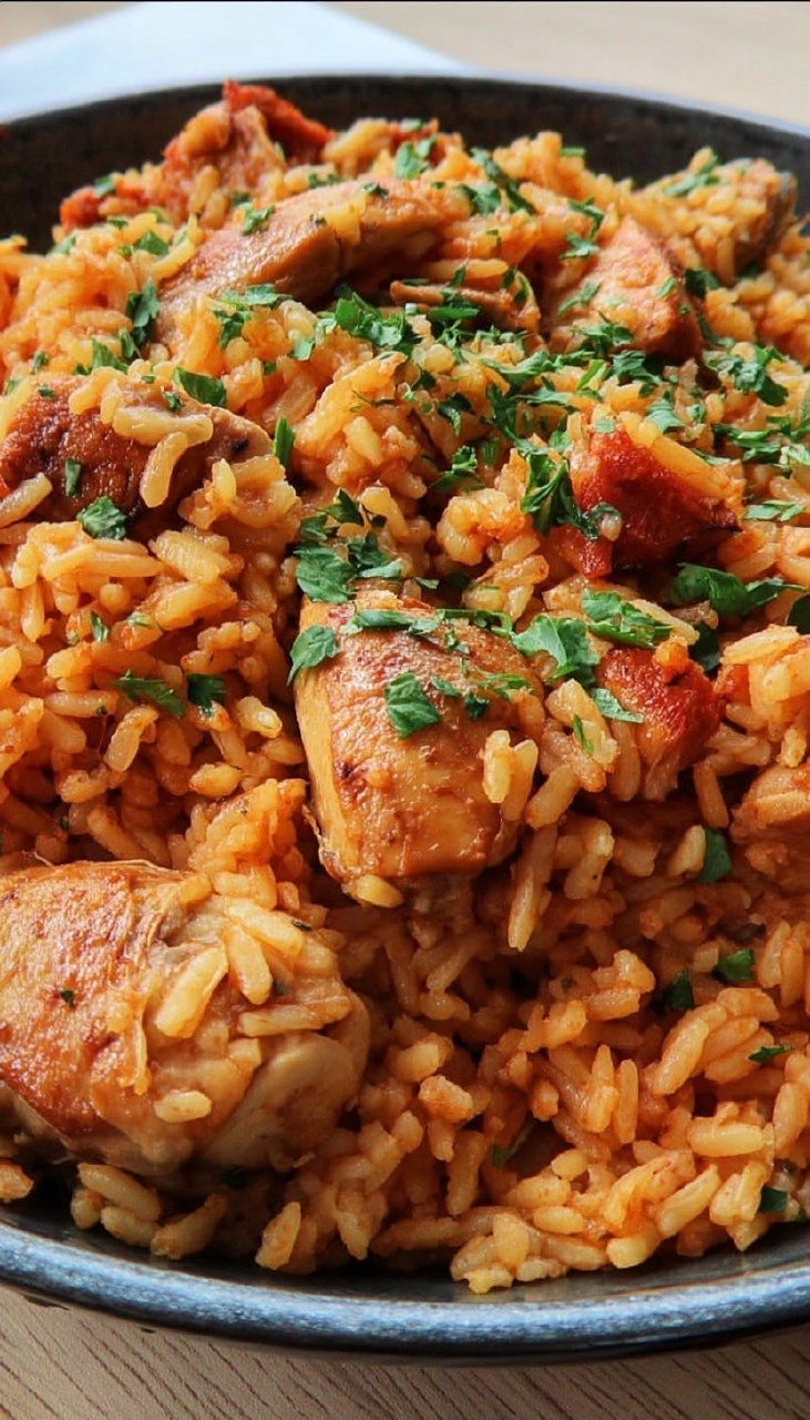 Dominican Arroz Con Pollo