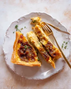 French-Onion-Puff-Pastry-Quiche-Recipe