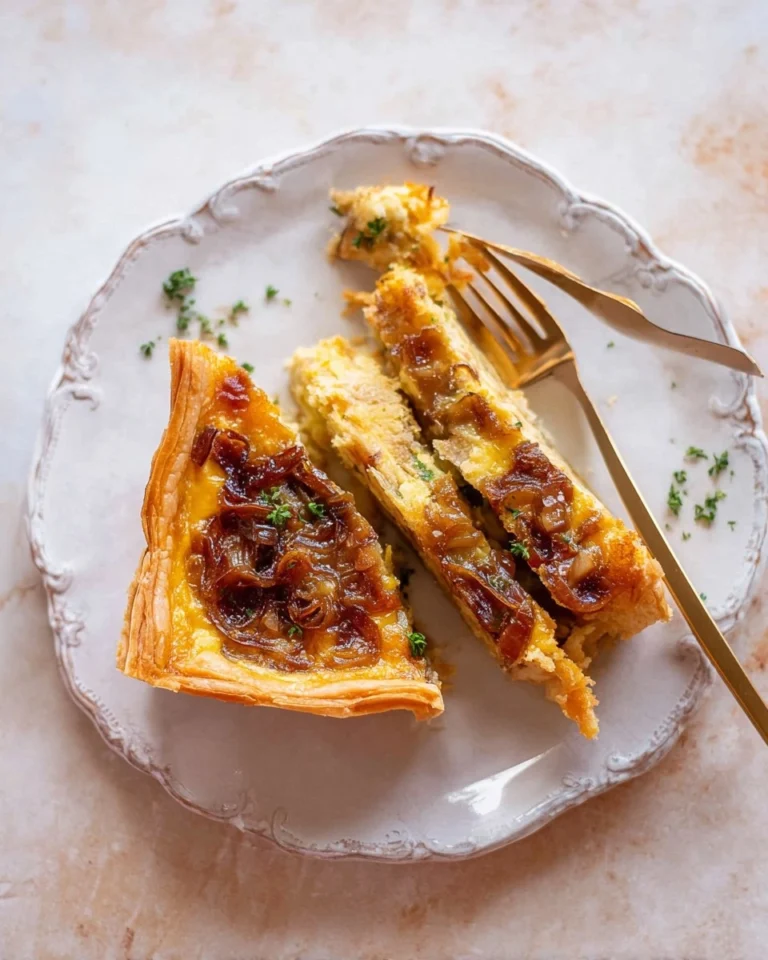 French-Onion-Puff-Pastry-Quiche-Recipe