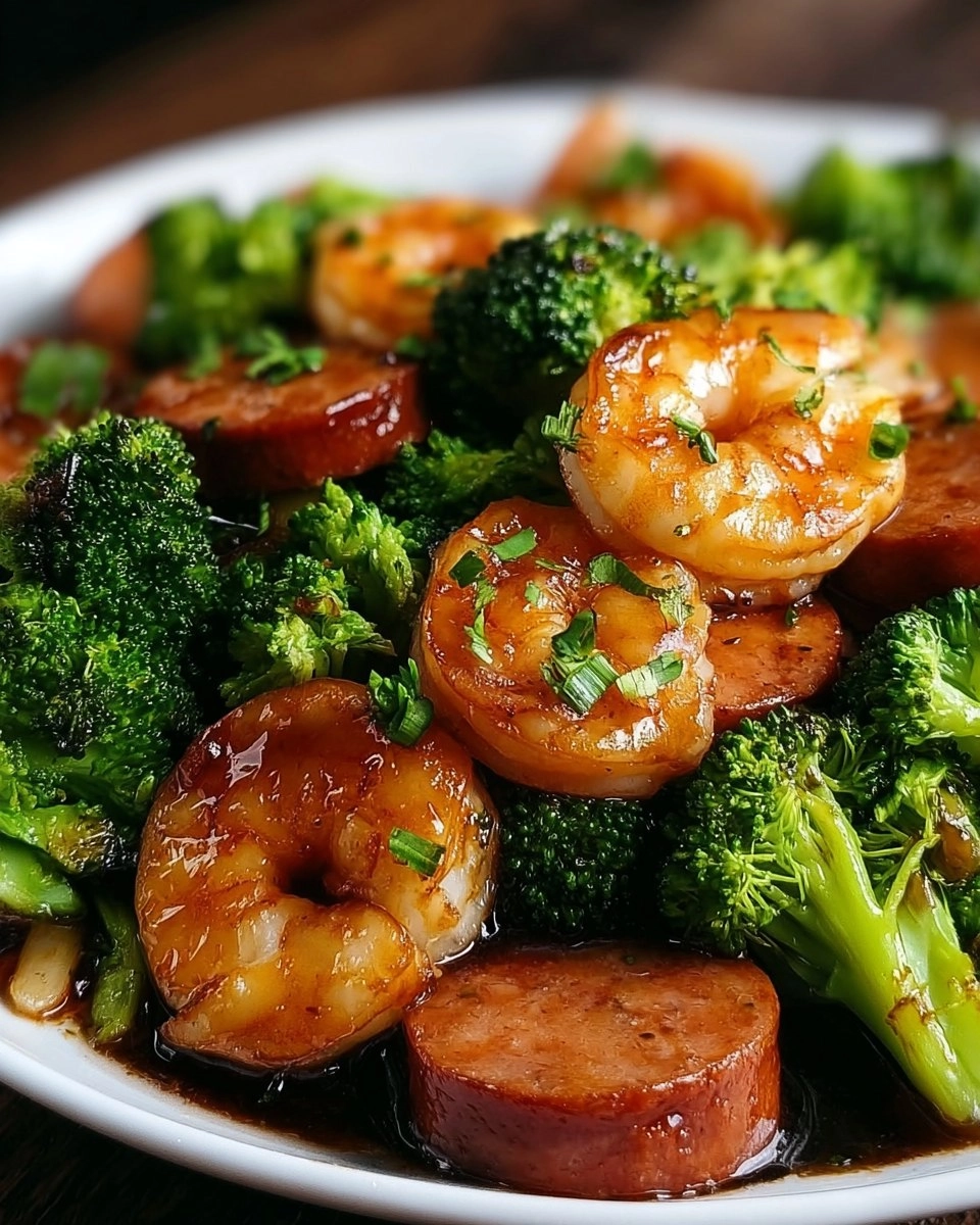 Home 2 Honey-Garlic-Shrimp-Sausage-And-Broccoli-Recipe