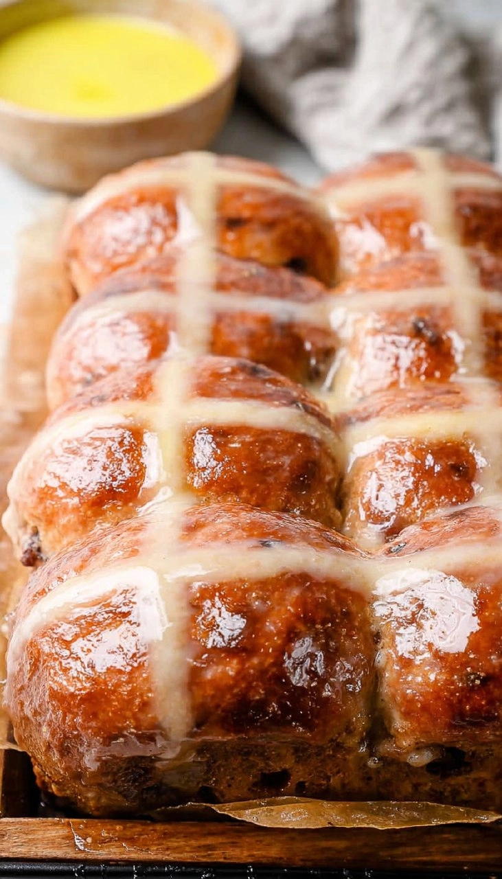 Hot Cross Bun Bread 7 Hot Cross Bun Bread