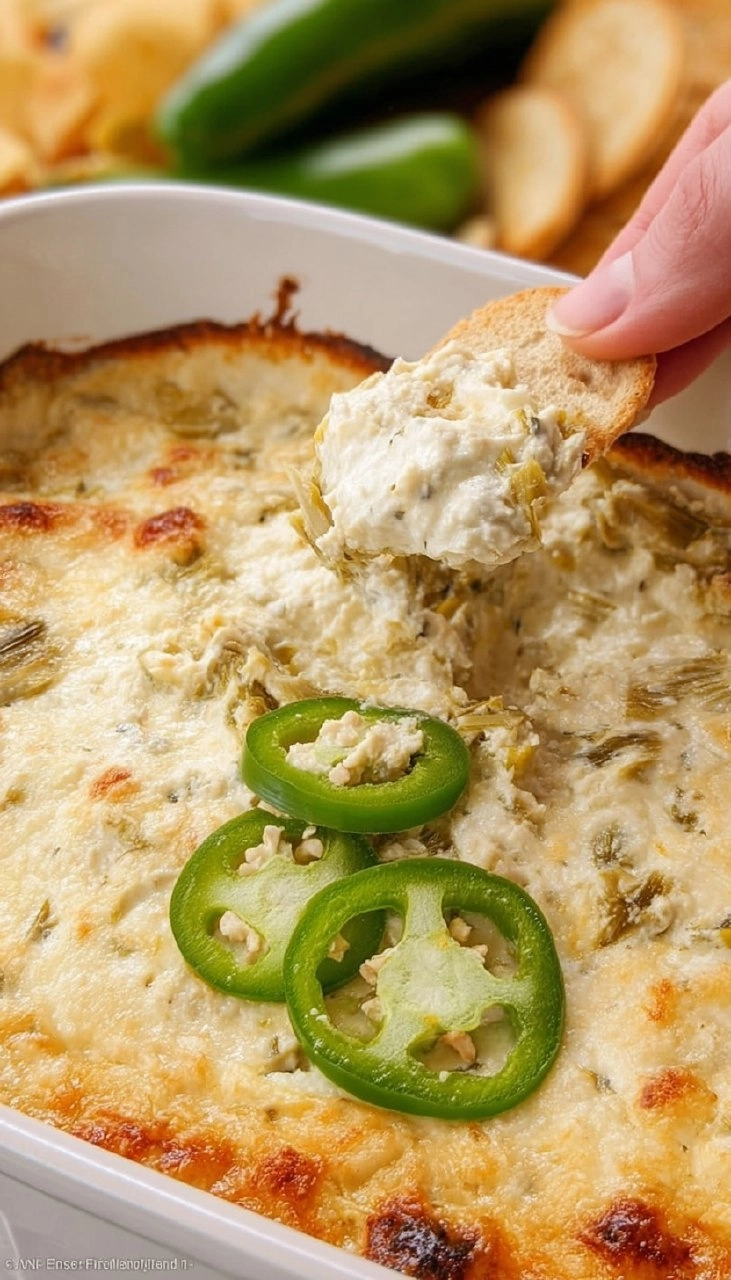 Jalapeno Artichoke Dip