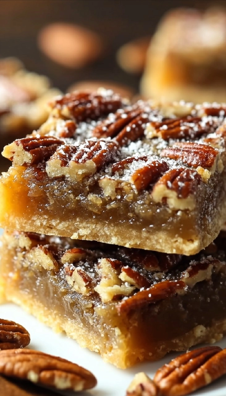 Lazy Girl Pecan Pie Bars 7 Lazy Girl Pecan Pie Bars