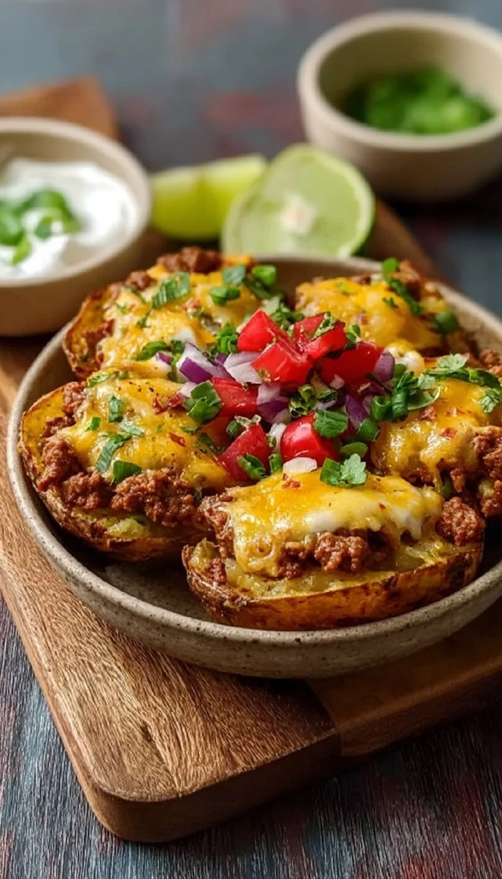 Loaded Fiesta Potato Bowls 7 Loaded Fiesta Potato Bowls