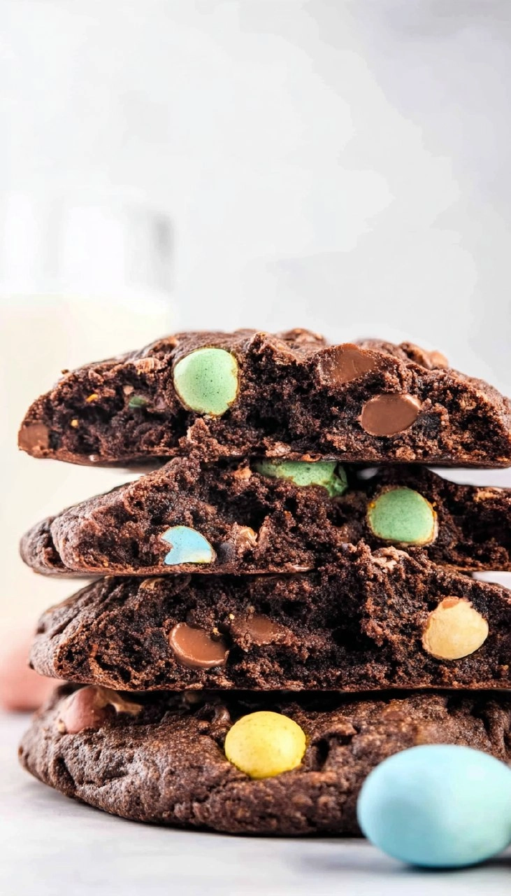 Mini Egg Chocolate Cookies