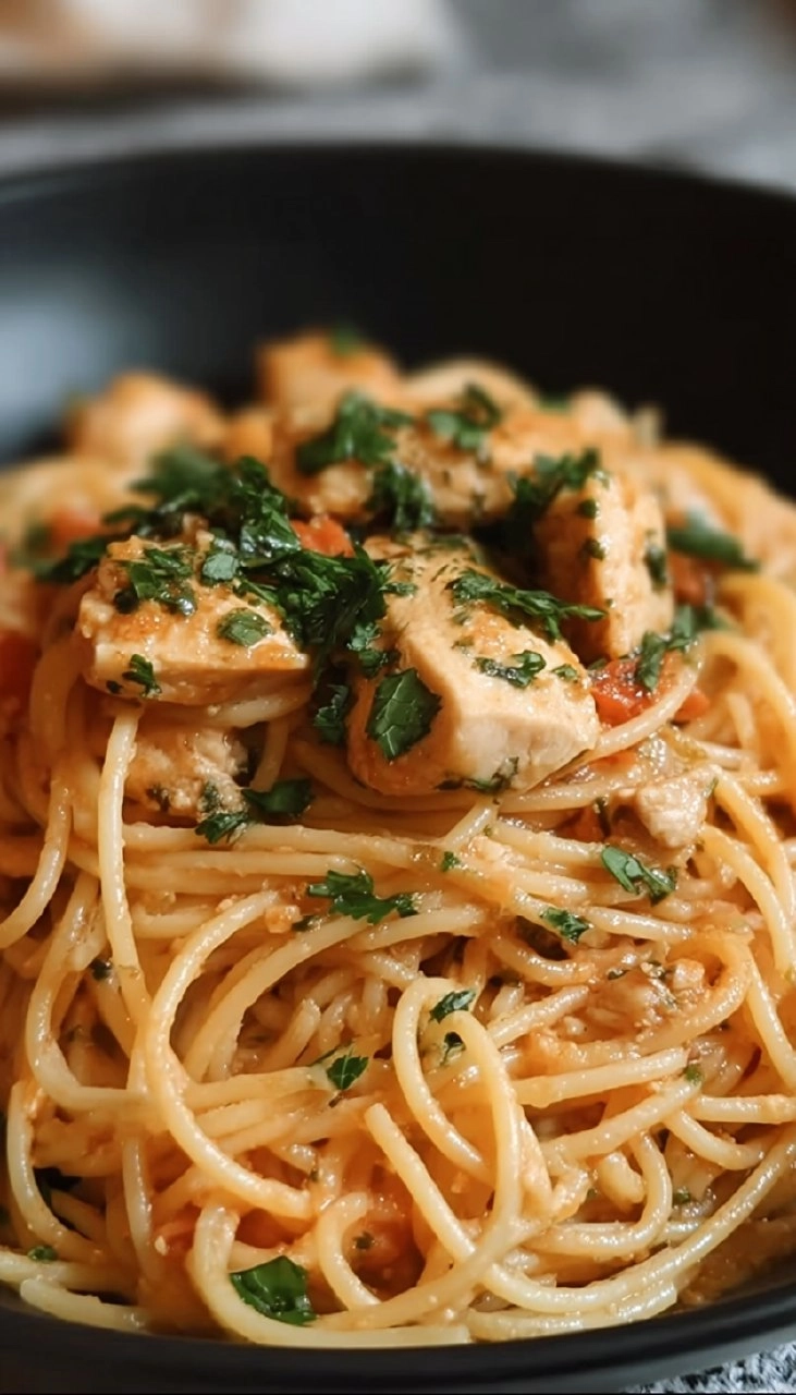Monterey Chicken Spaghetti 7 Monterey Chicken Spaghetti