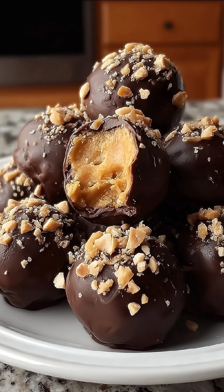 No-Bake Peanut Butter Balls