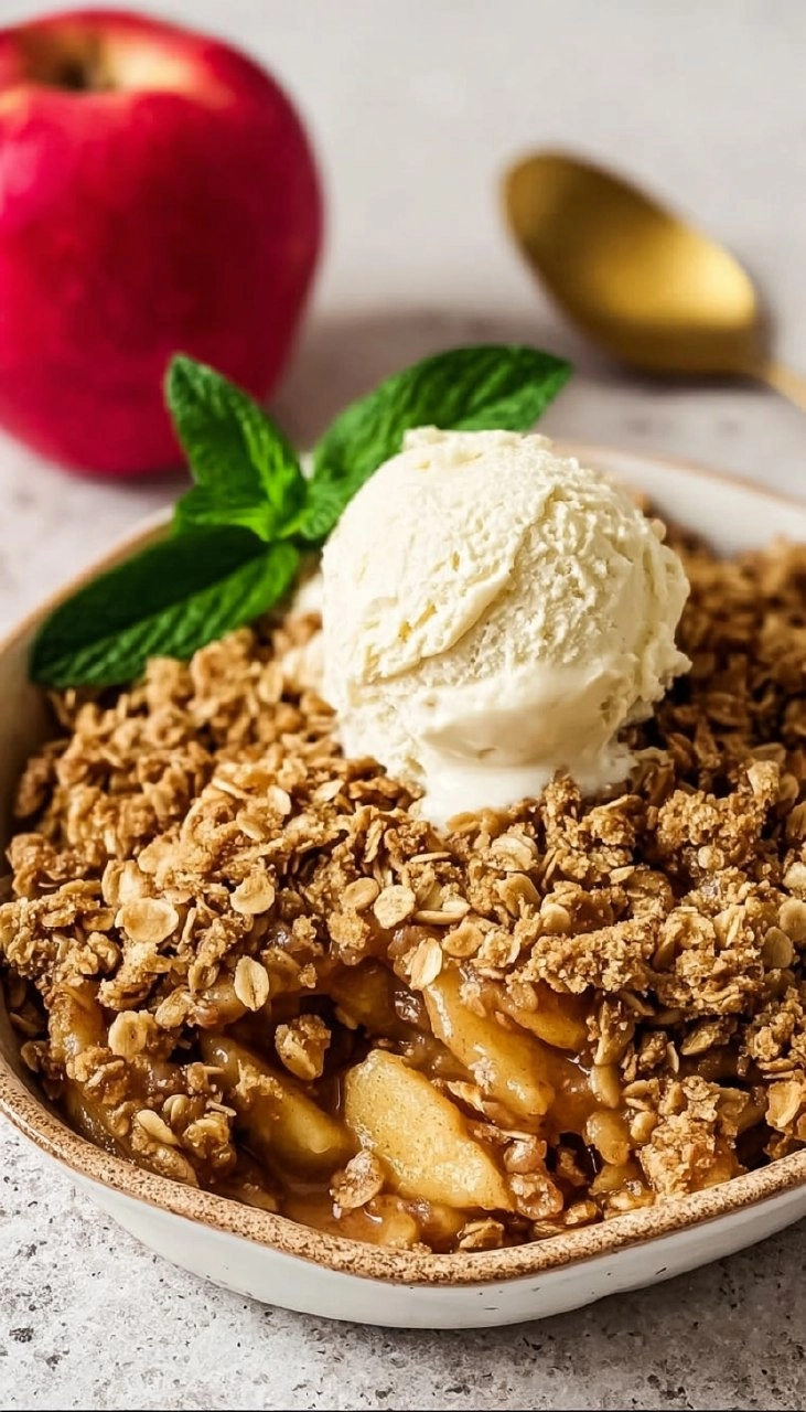 Old-Fashioned Apple Crisp