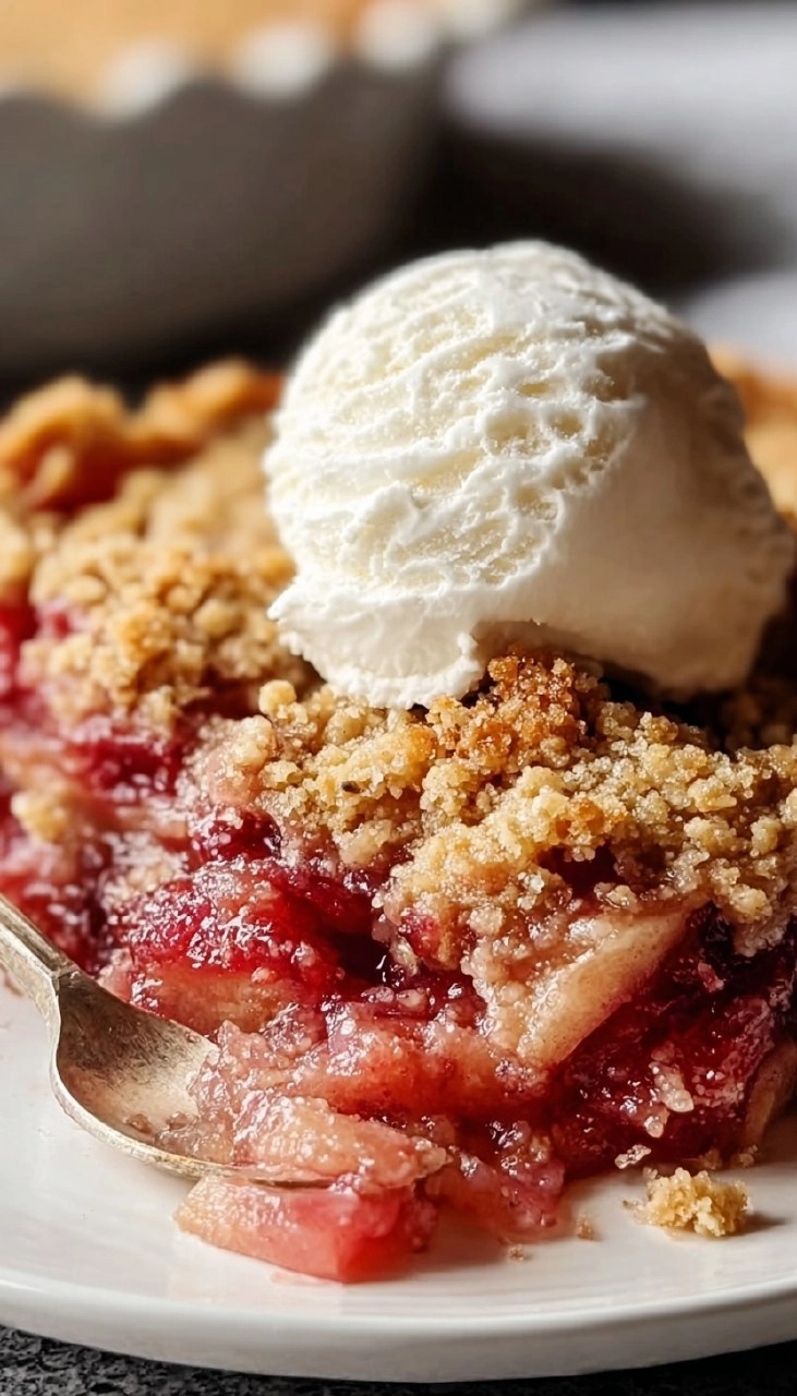 Rhubarb Dump Cake