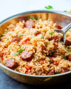 Sausage-Rice-Skillet-Recipe