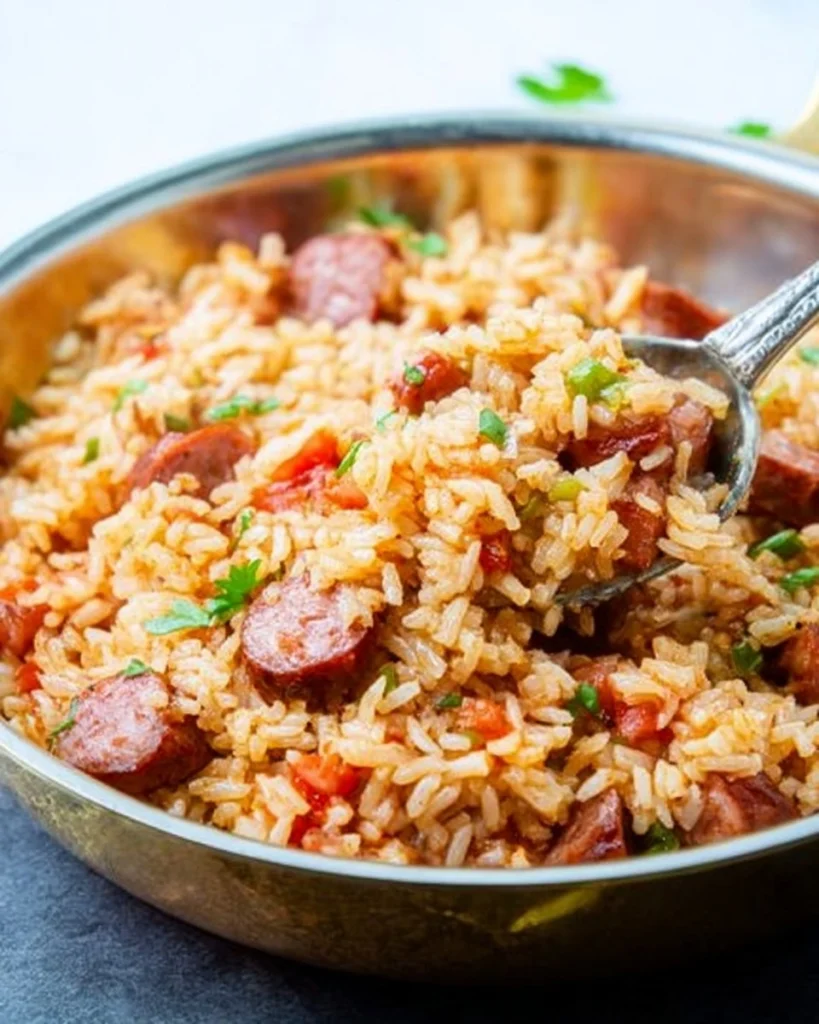 Sausage-Rice-Skillet-Recipe