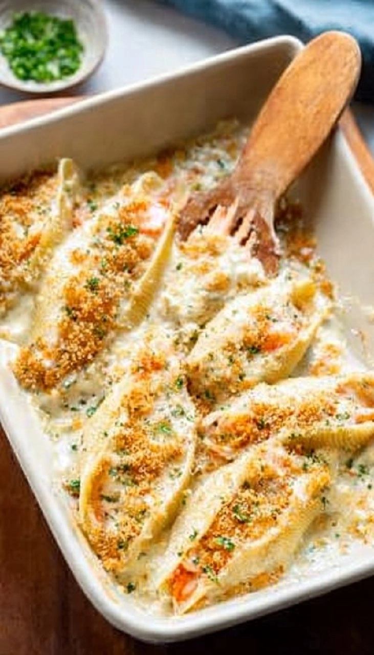 Seafood Stuffed Shells