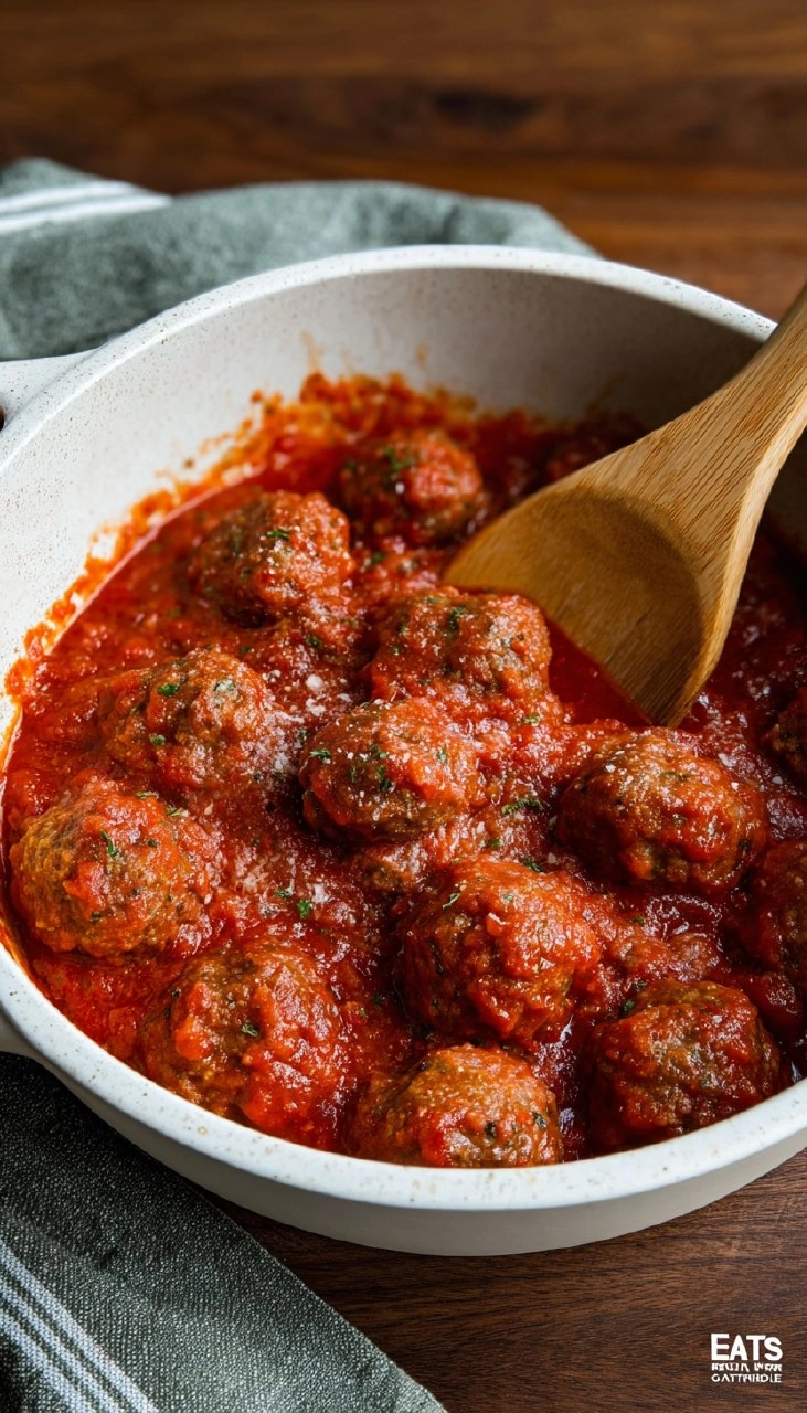 Slow Cooker Pesto Beef Meatballs 7 Slow Cooker Pesto Beef Meatballs