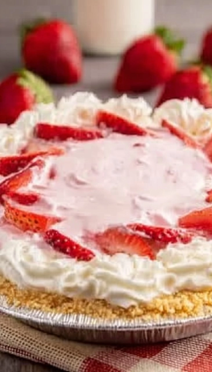 Strawberry Cool Whip Pie 7 Strawberry Cool Whip Pie