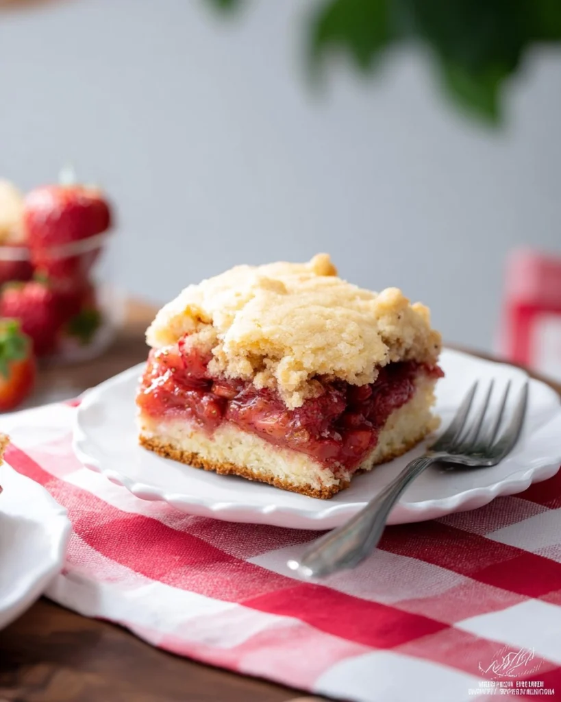 Strawberry-Rhubarb-Coffee-Cake-Recipe