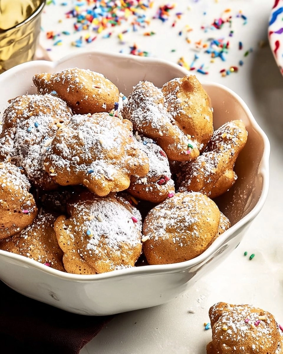 Air Fryer Funnel Cake Bites
