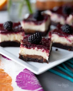 Blackberry-Cheesecake-Brownies-Recipe