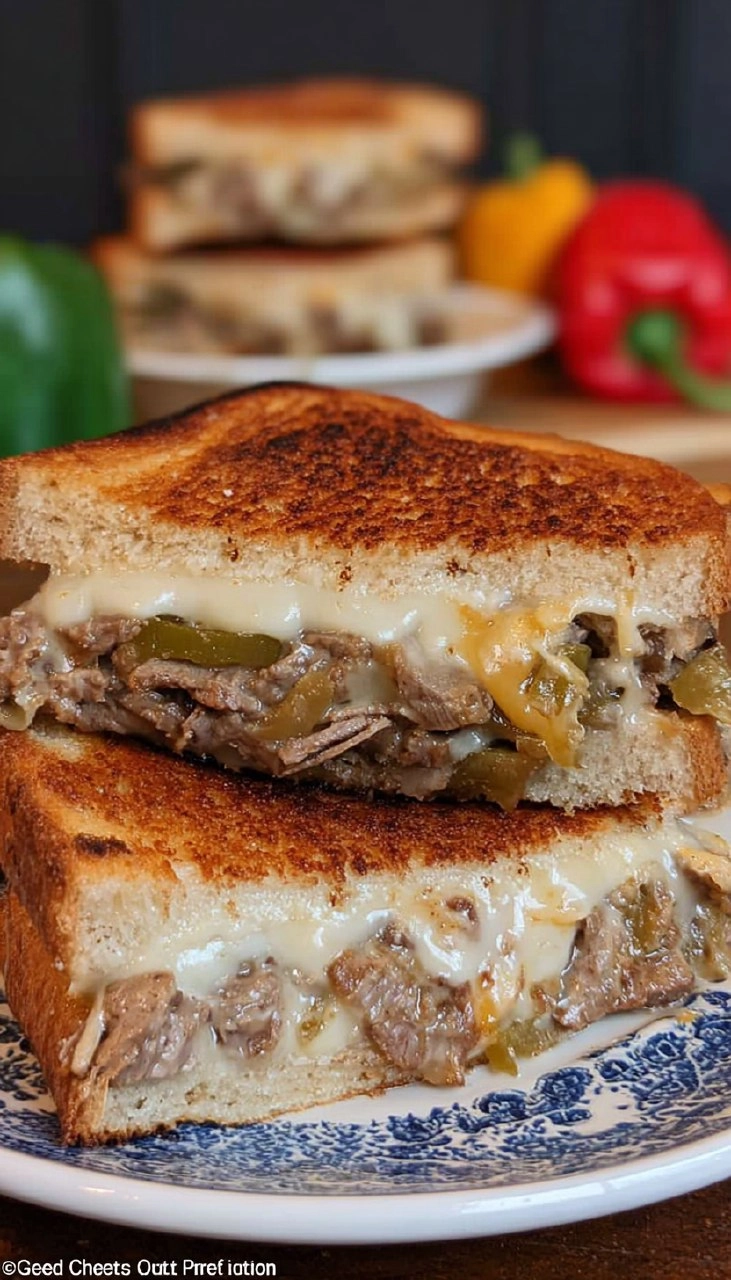 Cheesesteak Grilled Cheese 7 Cheesesteak Grilled Cheese