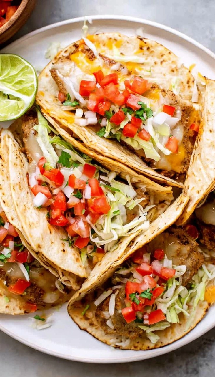 Chicken Smash Tacos