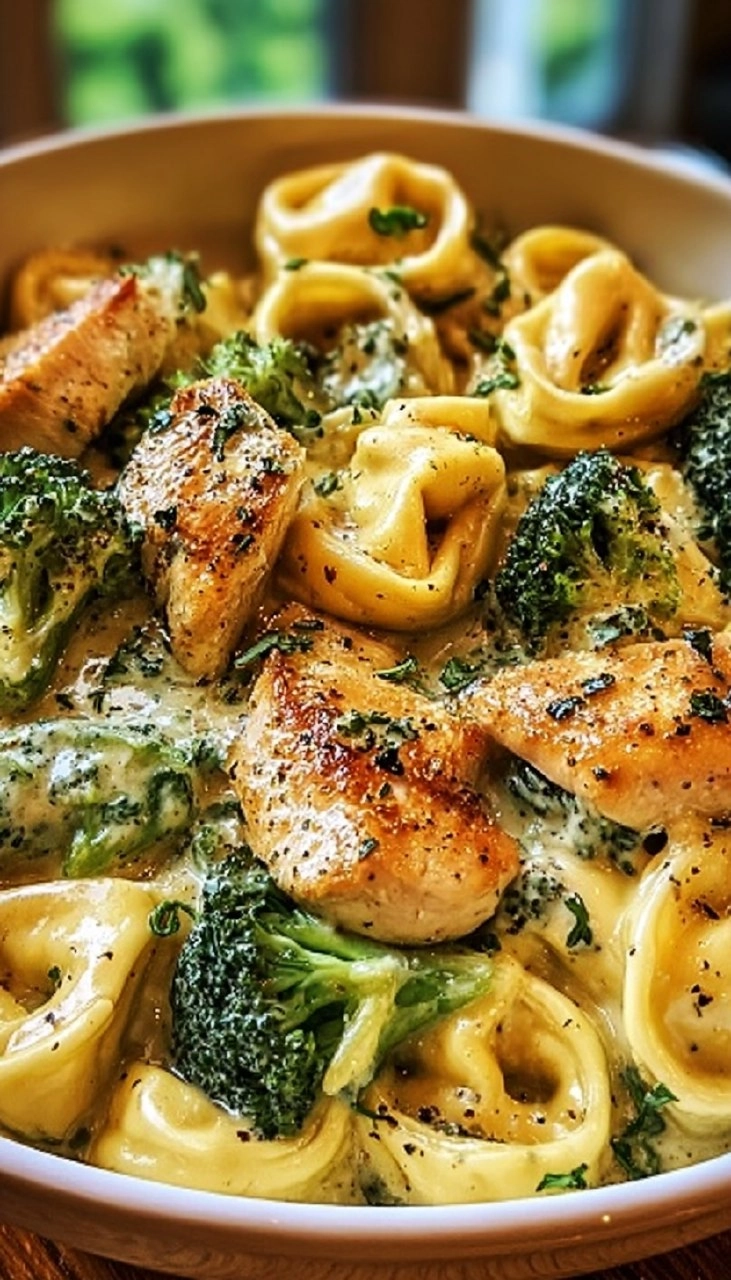 Chicken And Broccoli Tortellini