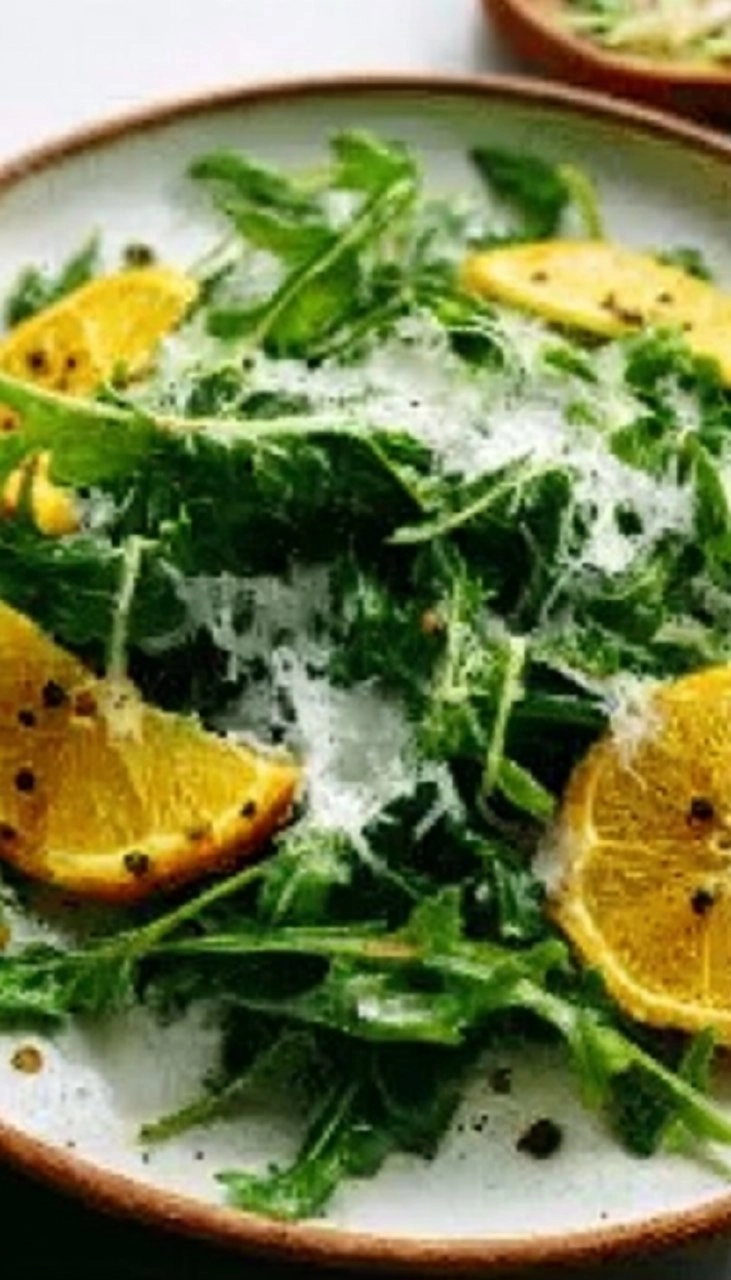 Dandelion Greens Salad With Citrus Vinaigrette 7 Dandelion Greens Salad With Citrus Vinaigrette