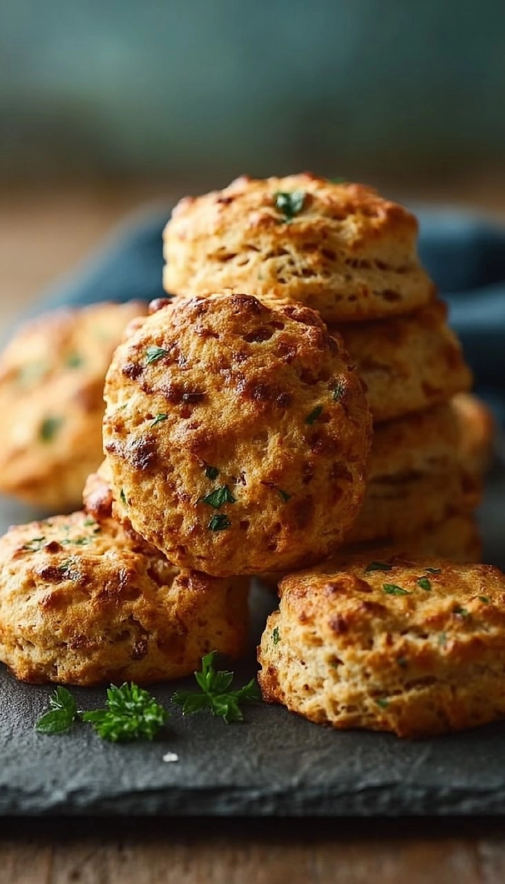 High Protein Breakfast Biscuits