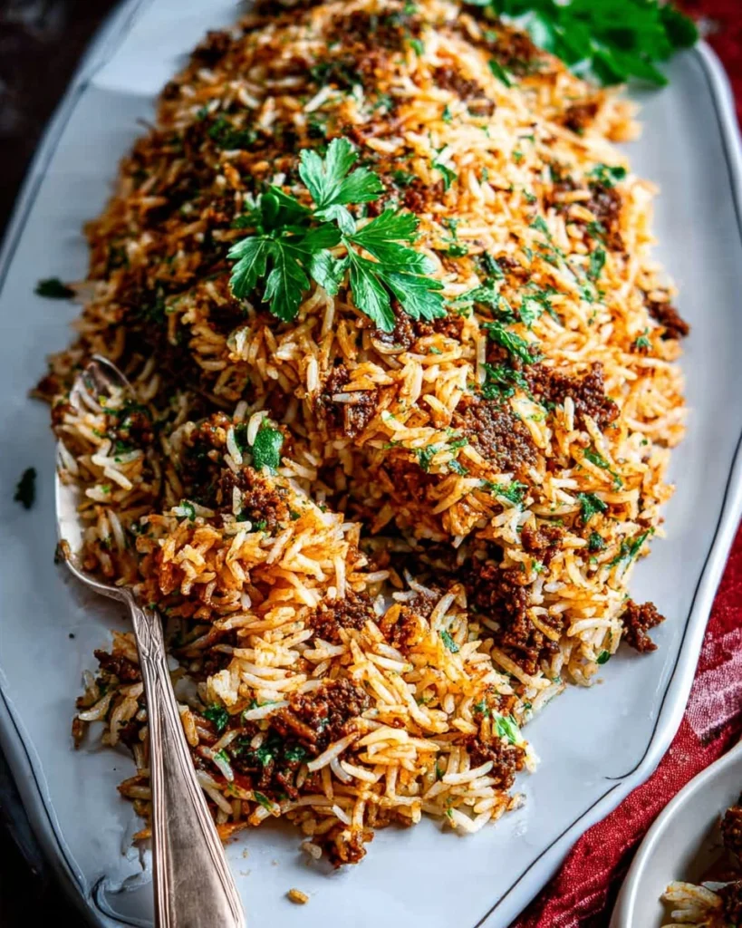 Lebanese-Hashweh-Spiced-Rice-with-Minced-Lamb-and-Nuts-Recipe