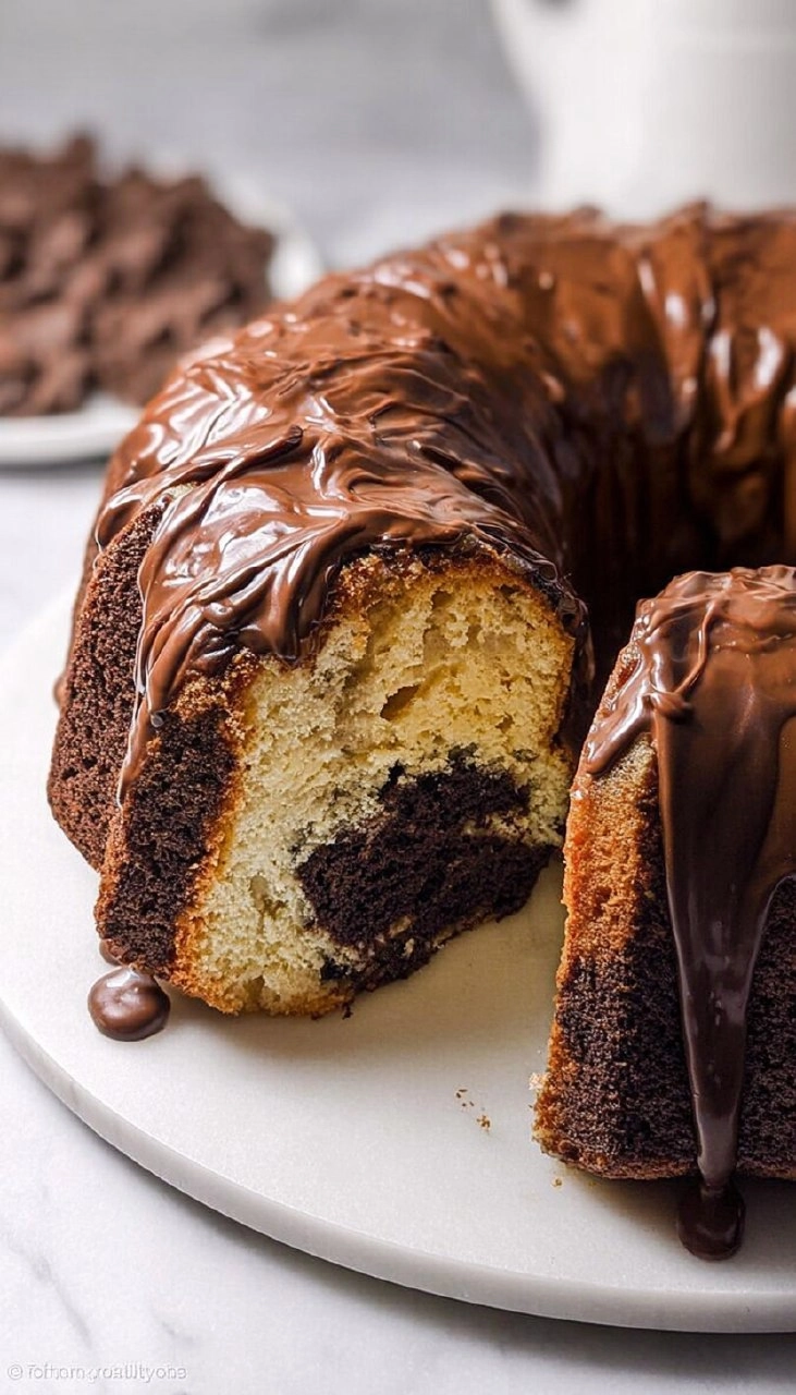 Marble Bundt Cake