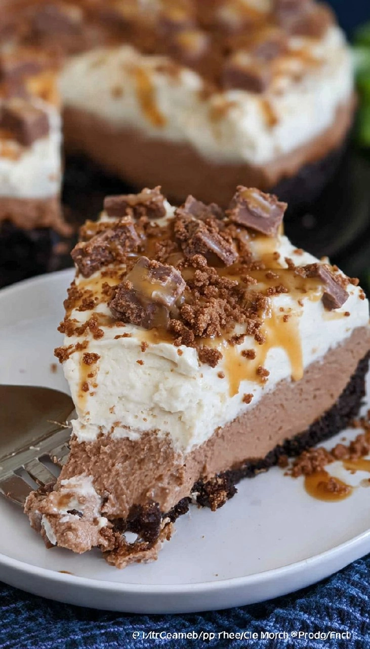 Milky Way Cream Cheese Dessert