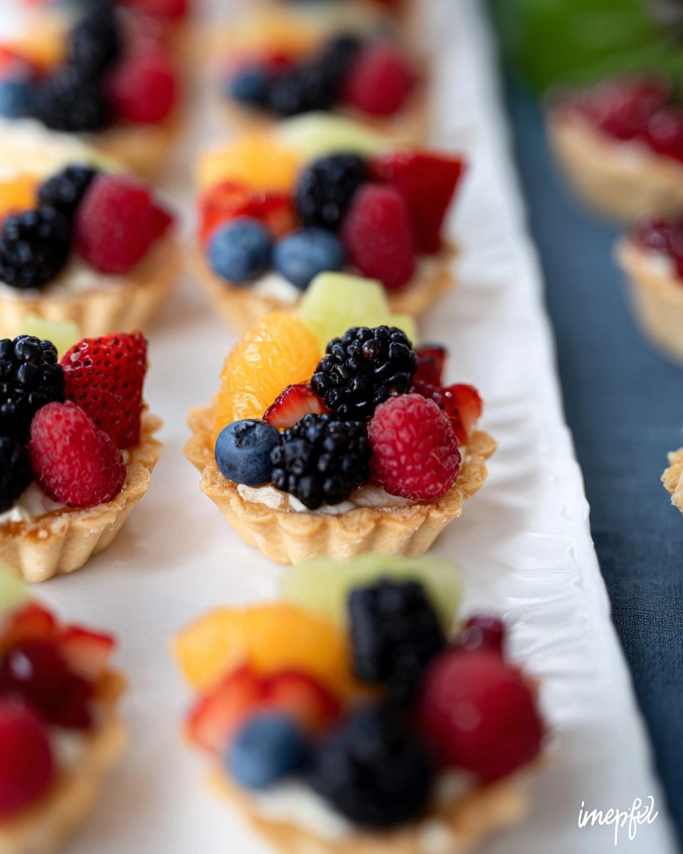 Mini Fruit Tartlets 6 Mini Fruit Tartlets